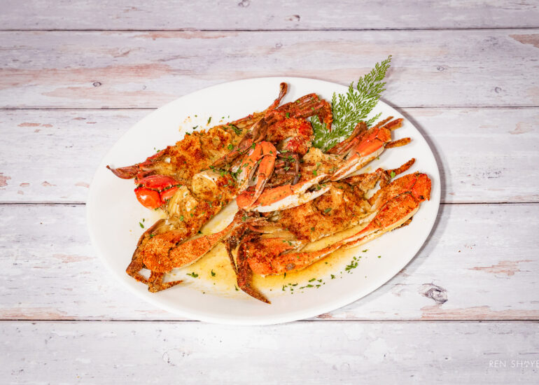 Blue Crab Special at Pooks Sauce Shack in Orlando FL